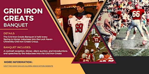 Grid Iron Greats Banquet | Clinton Country Club, Fairway View Dr, Mill Hall, PA, USA