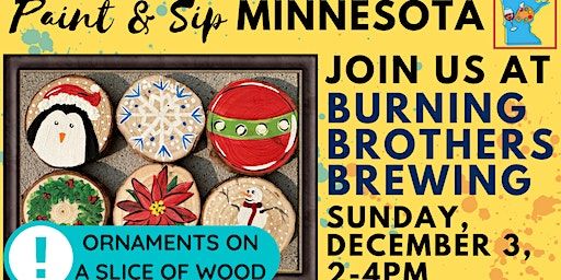 December 3 Paint & Sip at Burning Brothers Brewing | Burning Brothers Brewing