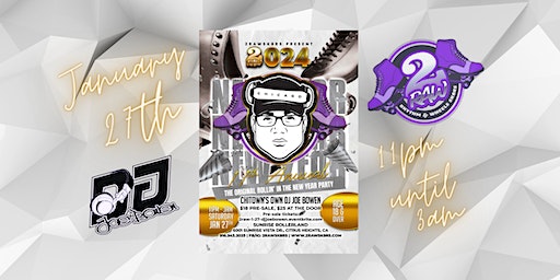 11th Annual Rollin in the New Year with DJ Joe Bowen | Sunrise Rollerland