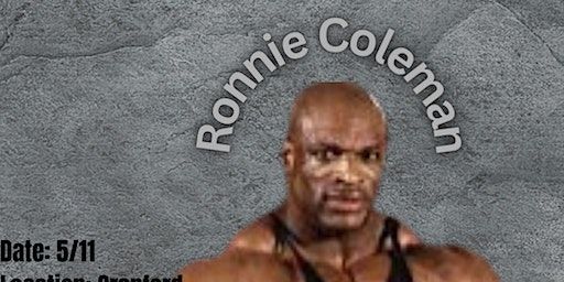 Ronnie Coleman Expo | Cranford Recreation Center