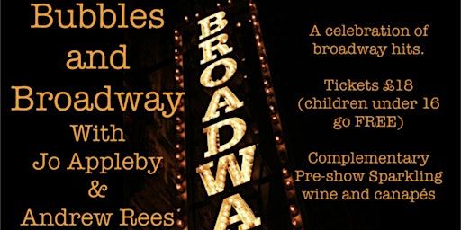 Bubbles and Broadway with Jo Appleby and Andy Rees | St Mary’s Church, Newick