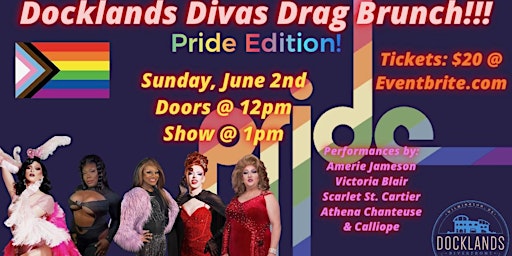 Docklands Divas Drag Brunch-Pride Edition | Docklands Riverfront