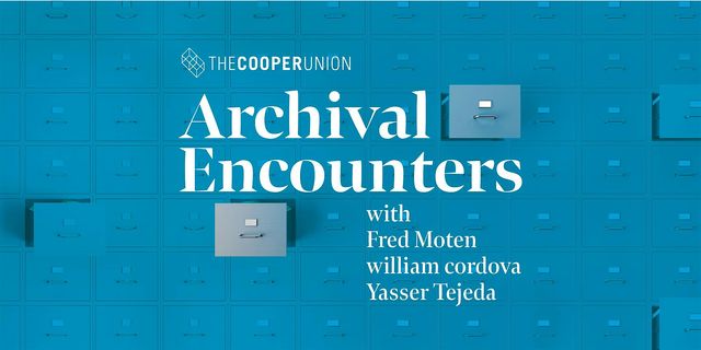 Archival Encounters | Frederick P. Rose Auditorium