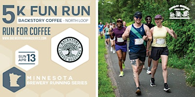 5k Fun Run x Backstory Coffee Roasters | 2025 MN Brewery Running Series | Backstory Coffee Roasters - North Loop
