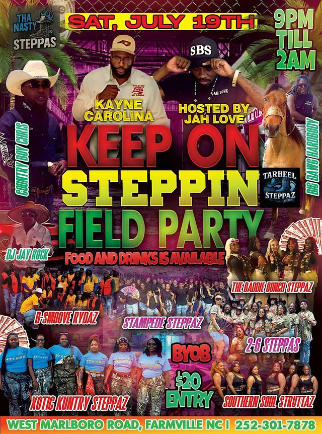keep on Steppin Field Party | West Marlboro Road