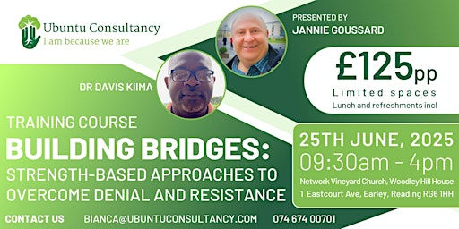 Building Bridges: Strength-Based Approaches to overcome Denial & Resistance | Woodley Hill House