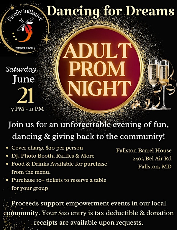 Adult Prom Night | Fallston Barrel House