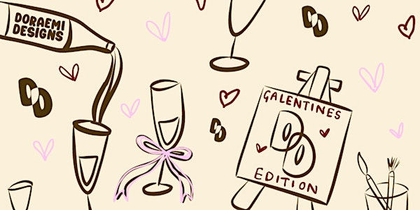 Doraemi Collective - Paint & Sip - Galentines Edition | Caffè Grande Abaco