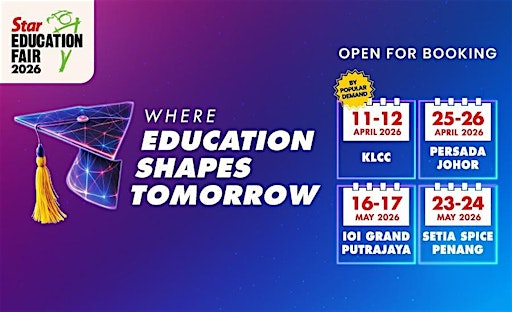 Star Education Fair 25 & 26 April 2026 / Persada Johor Bahru | Persada Johor International Convention Centre