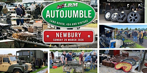 Land Rover, 4x4 and Vintage Autojumble Newbury 29 March 2026 - Trade | Newbury Showground