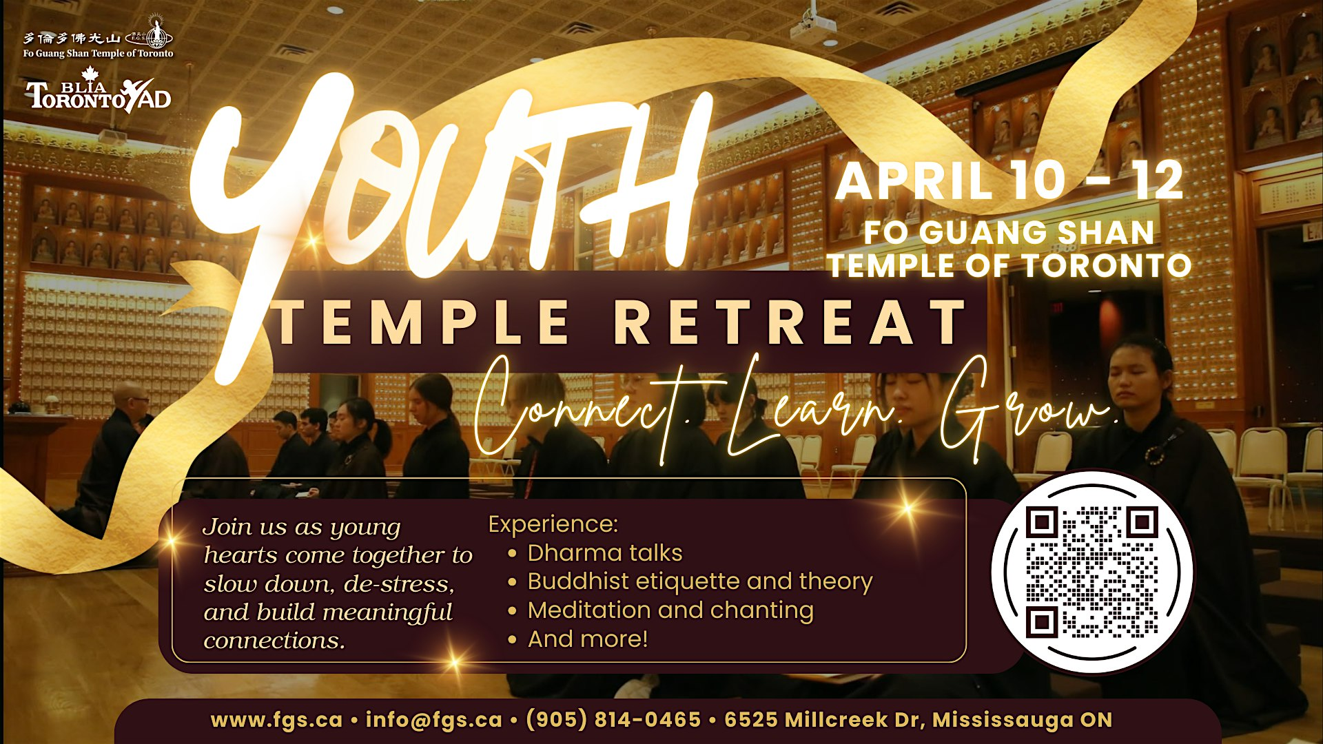 Youth Temple Retreat | Fo Guang Shan Temple of Toronto 多倫多佛光山