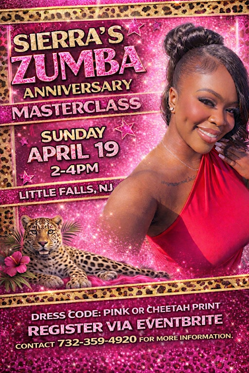 Sierra’s Zumba Anniversary Masterclass | The Woodford Hall