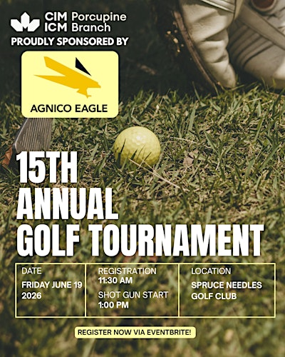 CIM Porcupine Annual Golf Tournament | Spruce Needles Golf Club