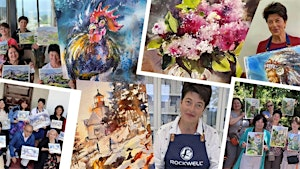 Watercolor Masterclass: Lilacs & Lighthouses with Natalia Outkina | Saint Columba Presbyterian Church