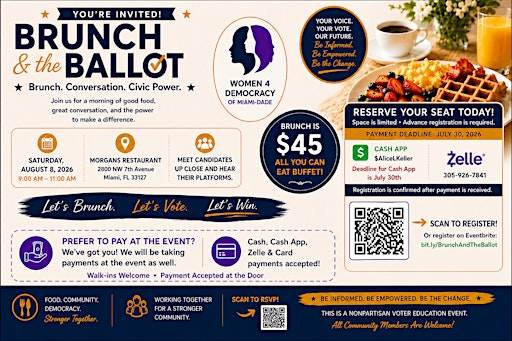 Brunch & the Ballot: Meet the Candidates | Morgans Restaurant