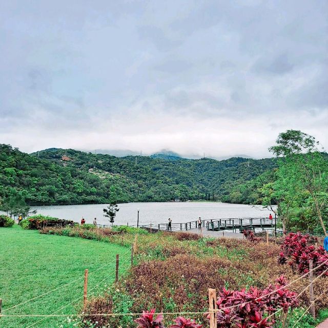 宜蘭 | 「龍潭湖特定風景區」，園區內有超多白鷺鷥棲息，還有悠遊在湖畔的鴨子群
