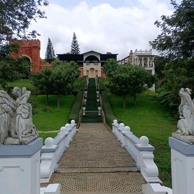 สวนสไตล์อังกฤษ The Bluesky Garden