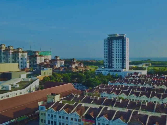 See Malacca City From the Clouds