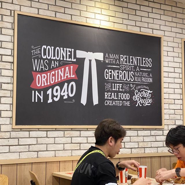 KFC, finger licking good chicken in JB