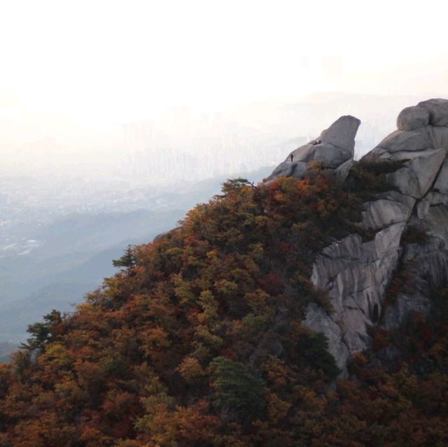 Hiking Exercise Bukhansan 