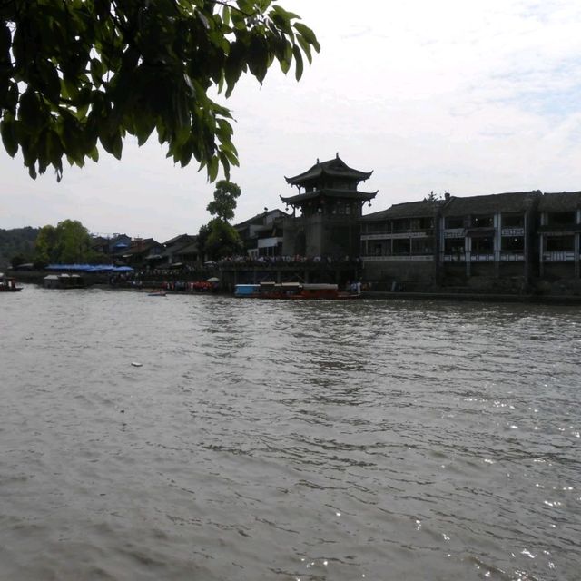 中国 四川省 "黄龍渓古鎮" 1700年の歴史!? 趣ある散策!!