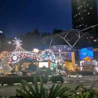 annual Xmas light up at Orchard Rd