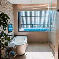 Nice beach resort in cool area