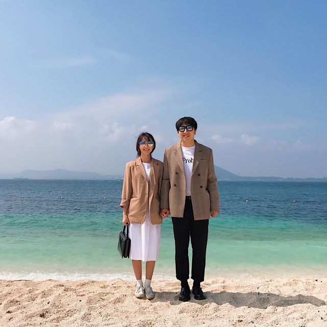 국내에서 가장 아름다운 바닷가, 우도 "서빈백사"