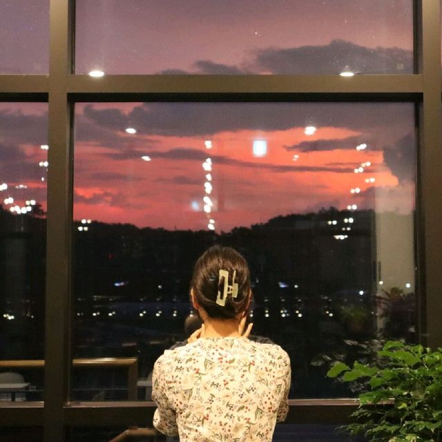 고양카페 노을맛집 파인테라스