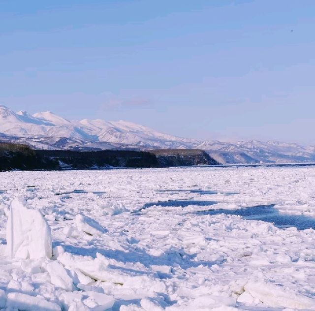 ガリンコ号とカニの爪　北海道釧路