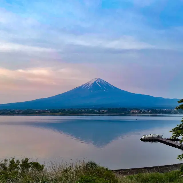 富士山を綺麗に見たいなら河口湖の岸北へGo!