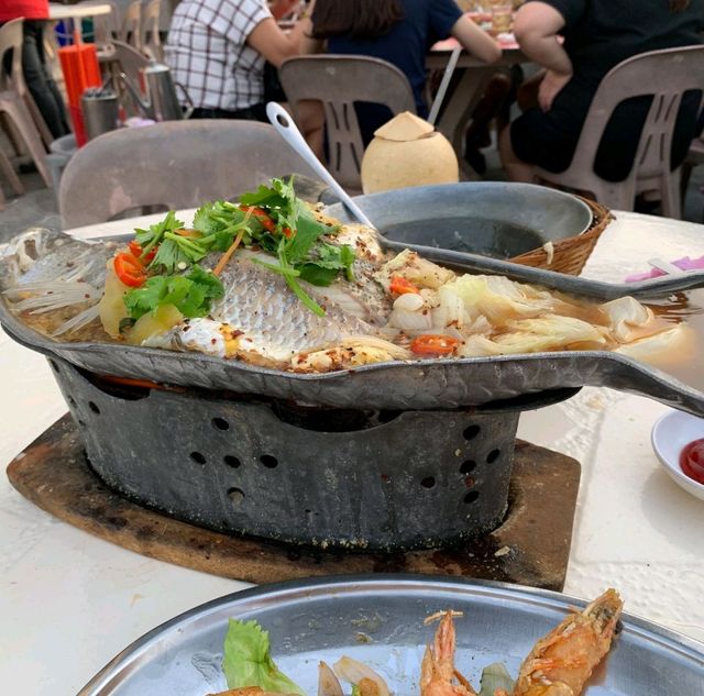Long Poh Seafood in Muar