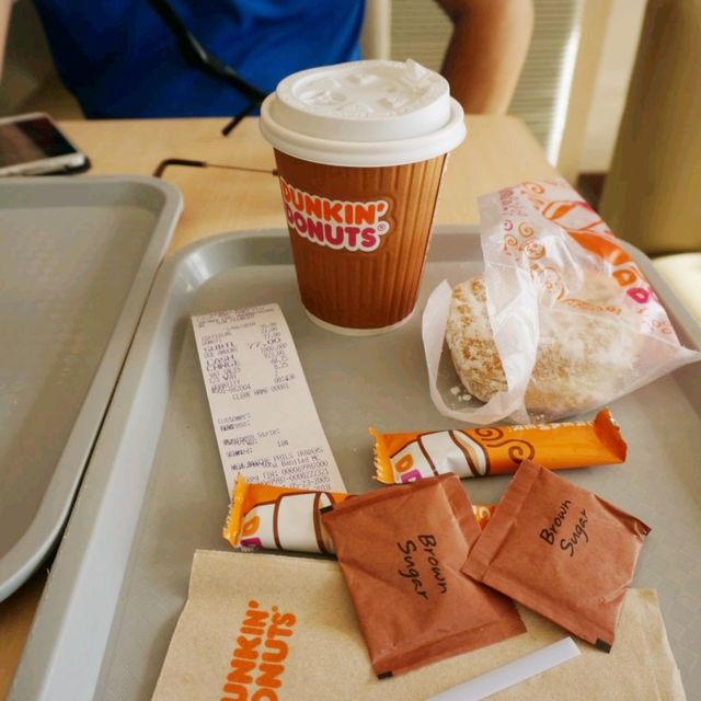 🥯보홀 던킨 도넛에서 커피와 도넛 먹기☕️