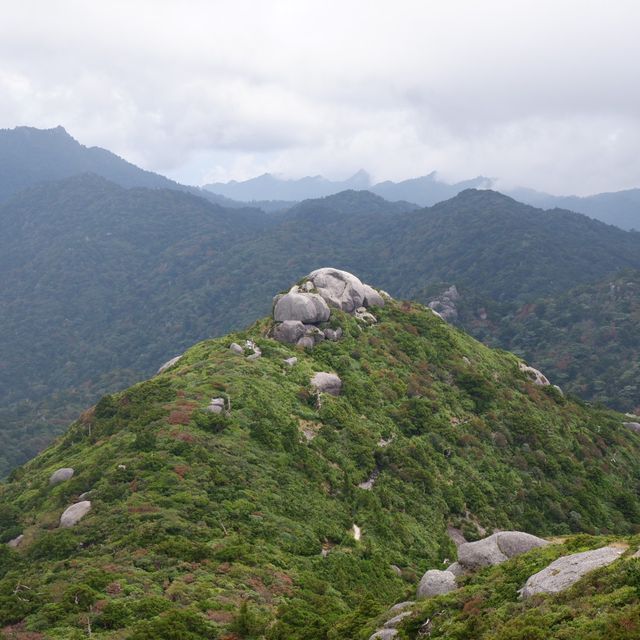 屋久島の名山　黒味岳