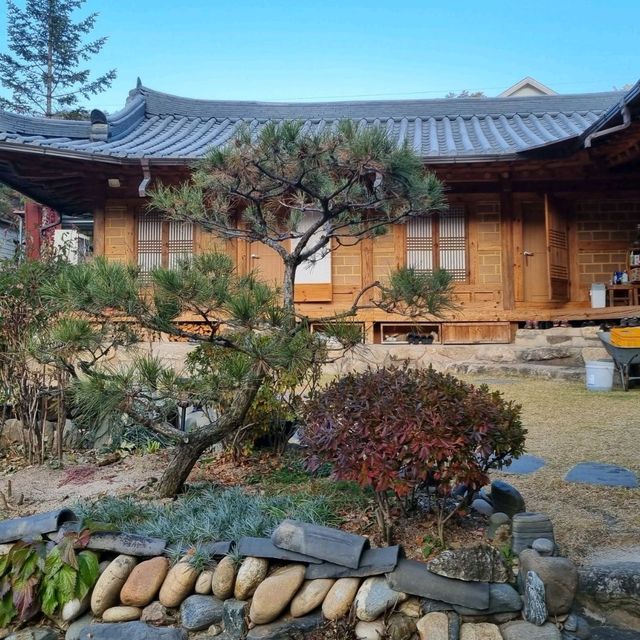 단양 경치에 녹아있는 한옥숙소