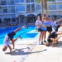 Beach resort in the centre of Hurghada 