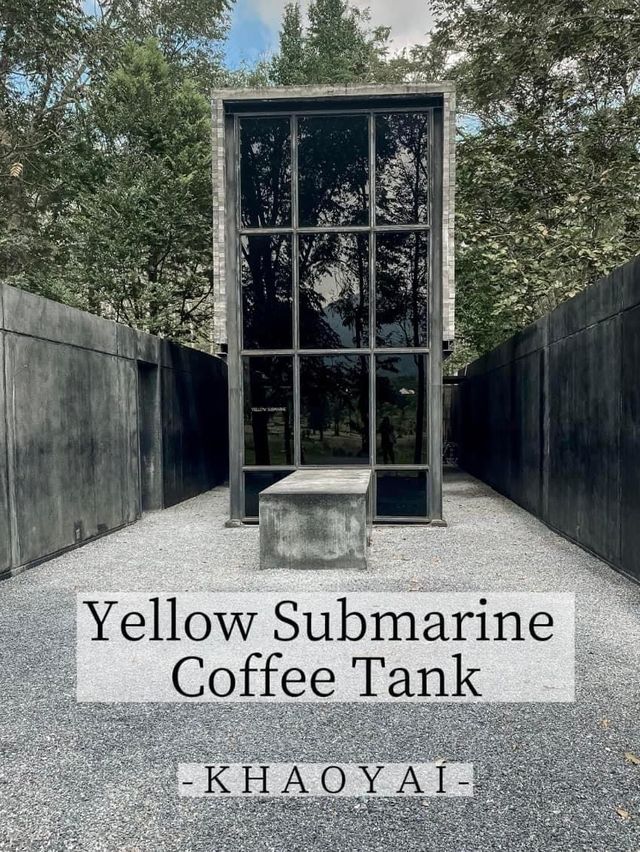 Yellow Submarine Coffee Tank
