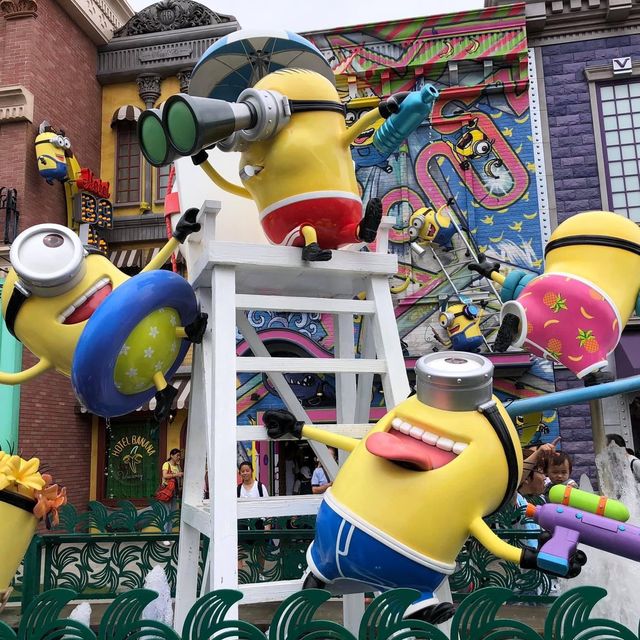 USJ最受歡迎👏🏻Minions園區
