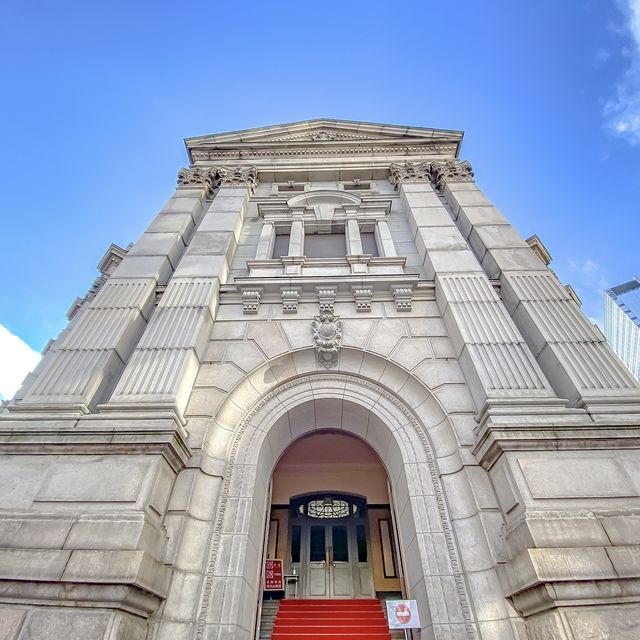 神奈川県立歴史博物館の外観