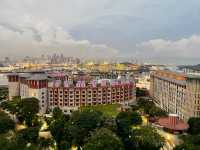 An evening cable car ride on Mount Faber Line