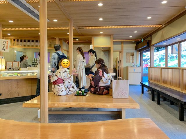 京都　おすすめグルメ❗️京だんご　藤菜美のみたらし団子でホッと一息❗️