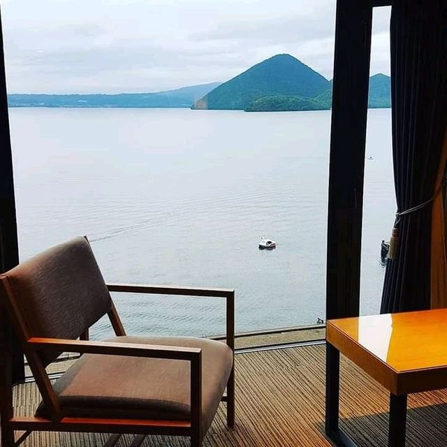 Stunning views from Lake Toya Nonokaze