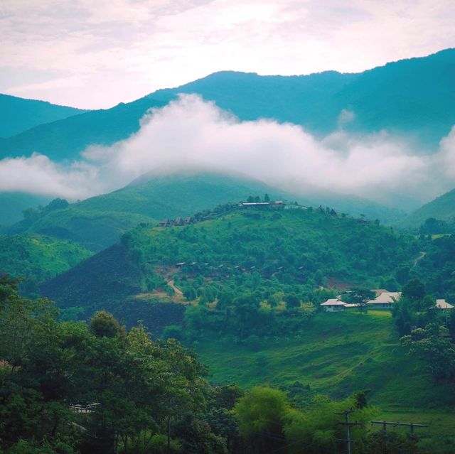 สะปันซีวิว หมู่บ้านสะปัน จังหวัดน่าน ⛰