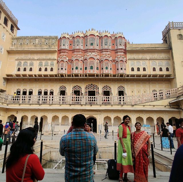 Hawa Mahal in the Pink City 