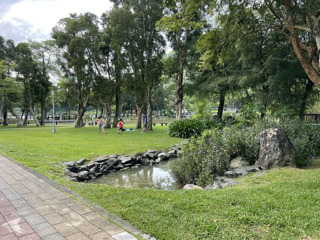 有沒有像台版兼六園呢 這邊就像是一個台版的金澤花園 