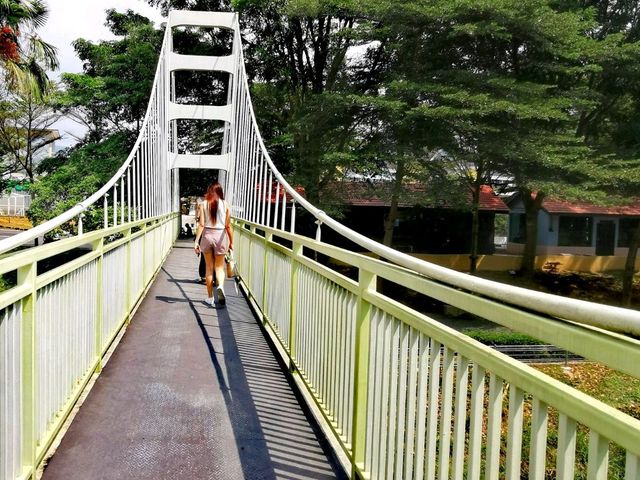 Walking by the Kinta Riverfront