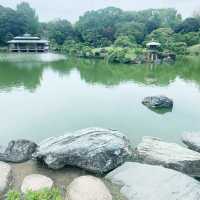 東京九大庭園之一 「清澄庭園」