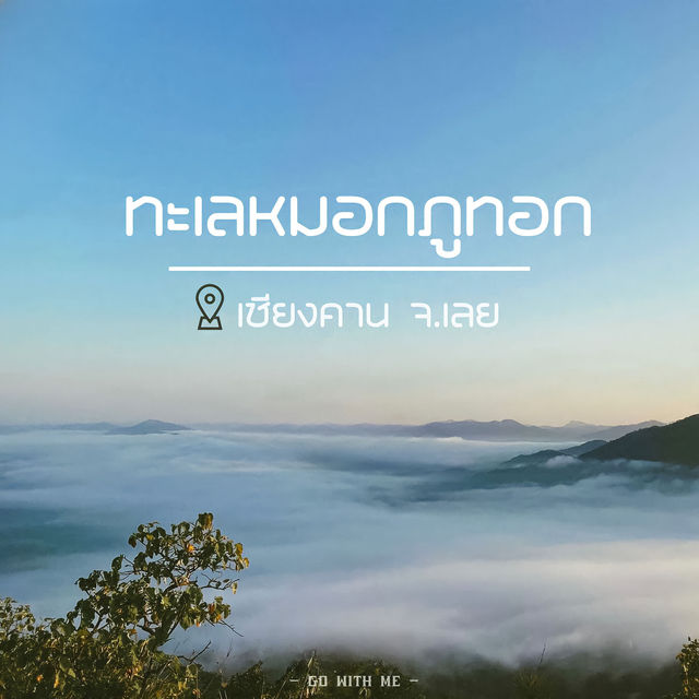 ทะเลหมอกภูทอก จุดเช็คอินที่ไม่ควรพลาด 📌