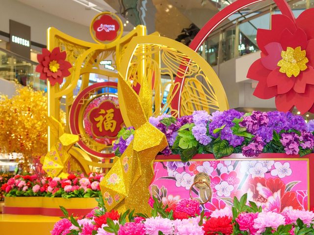 【花團錦簇迎喜兔】 【花團錦簇迎喜兔】