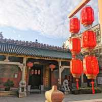 spring festival in old streets of Shajing 沙井,